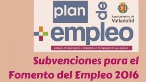 Subvenciones para fomento del empleo 2016